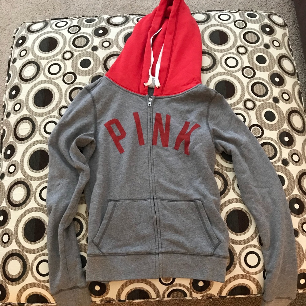 Victoria’s Secret’s PINK Ohio State Zipup hoodie